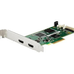 StarTech PCIe HDMI Capture Card, 4K 60Hz PCI Express HDMI 2.0 Capture Card w/ HDR10, PCIe x4 Video Recorder/Live Streaming - PEXHDCAP4K