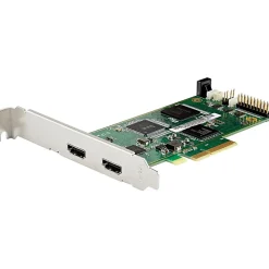 StarTech PCIe HDMI Capture Card, 4K 60Hz PCI Express HDMI 2.0 Capture Card w/ HDR10, PCIe x4 Video Recorder/Live Streaming - PEXHDCAP4K