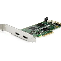 StarTech PCIe HDMI Capture Card, 4K 60Hz PCI Express HDMI 2.0 Capture Card w/ HDR10, PCIe x4 Video Recorder/Live Streaming - PEXHDCAP4K