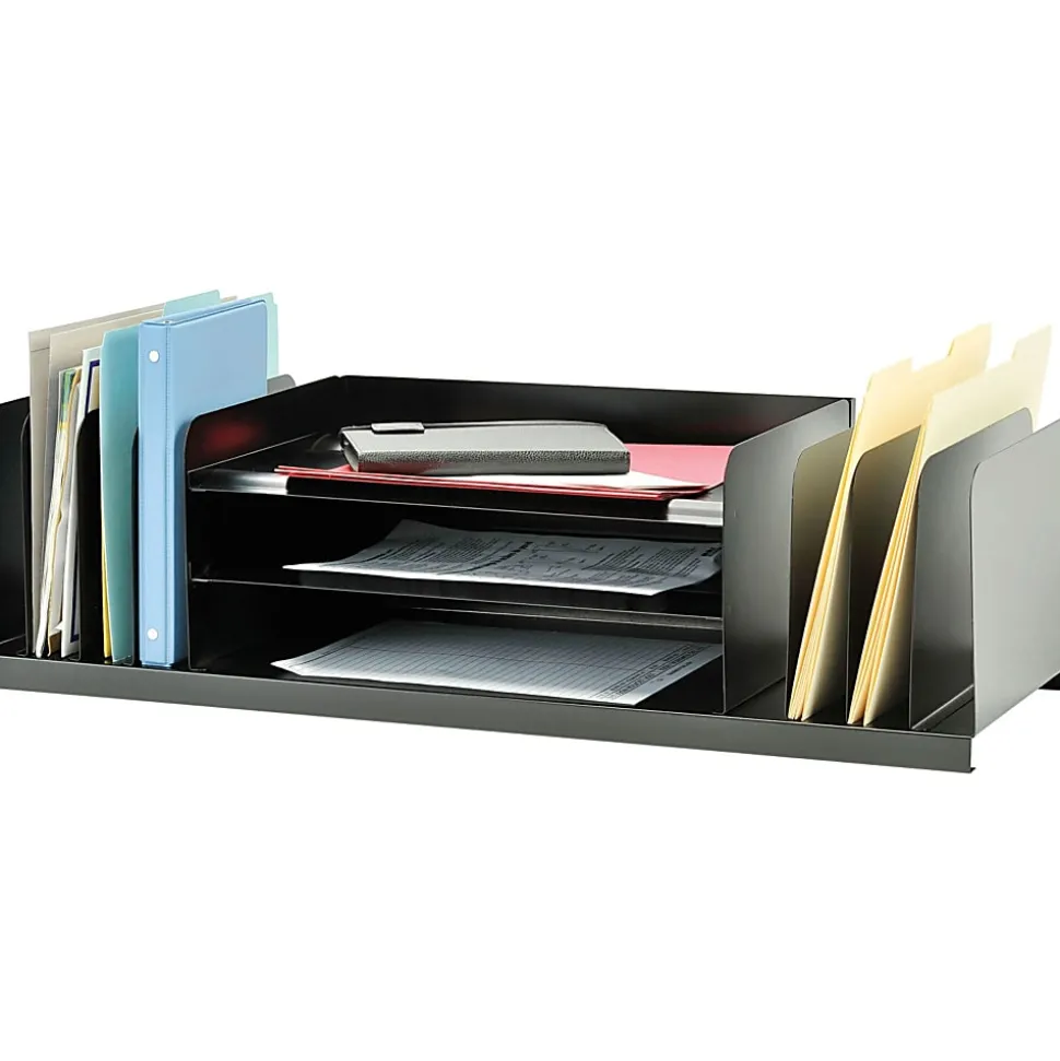 STEELMASTER® Jumbo Organizer For Large Forms, Black