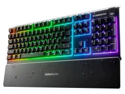 SteelSeries Apex 3 Water Resistant Gaming Keyboard, 64795