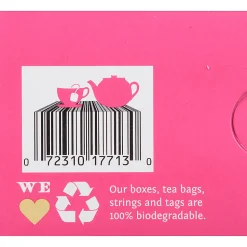 Steep by Bigelow® Rooibos Hibiscus Herbal Tea Bag - Herbal Tea - 1.6 oz - 20 Teabag - Decaffeinated - GMO Free - Kosher - Organic - 20 / Box