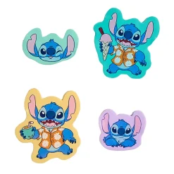 Stitch Licensed Eraser Set, 1-1/4" x 1-1/4", Set of 4 Erasers