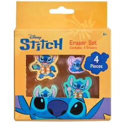 Stitch Licensed Eraser Set, 1-1/4