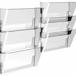 Storex Stacking Legal Size Wall Pocket, 7