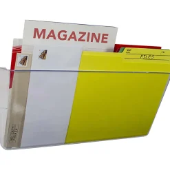 Storex Stacking Legal Size Wall Pocket, 7