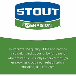 Stout Total Content Plastic Trash Bags, 1.5-mil, 60 Gallons, 36