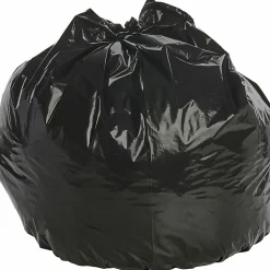 Stout Total 1.5 mil Trash Bags, 45 gal, 40"H x 48"W, Brown, 100 Bags