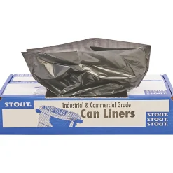 Stout Trash Bags, 1.3-mil, 33 Gallons, 33