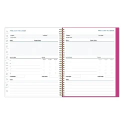 Student Planner BS Star Confetti Clear 8.5x11 AY26–27