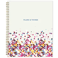 Student Planner BS Star Confetti Clear 8.5x11 AY26–27