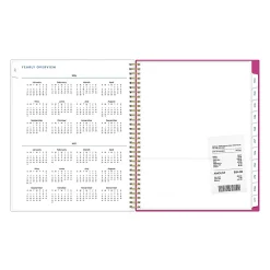 Student Planner BS Star Confetti Clear 8.5x11 AY26–27