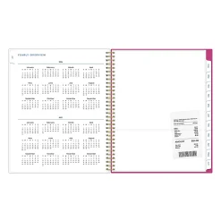 Student Planner BS Star Confetti Clear 8.5x11 AY26–27