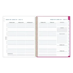 Student Planner BS Star Confetti Clear 8.5x11 AY26–27