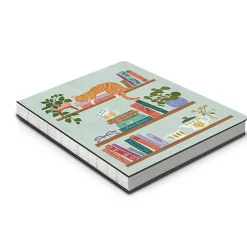 Studio Oh! Medium Deconstructed Journal, 6-1/2" x 8-11/16", Cozy Reads, Total Quantity 1