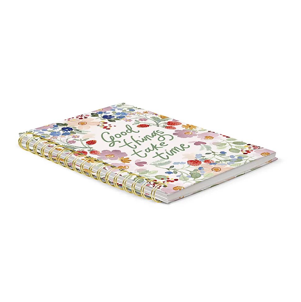 Studio Oh! Medium Spiral Notebook, 8-1/2" x 5-5/8", College Rule, 160 Pages, Good Things