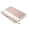 Studio Oh! Olivia Velvet Journal, 5-13/16" x 8-1/4", Sweetheart Pink, Total Quantity 1
