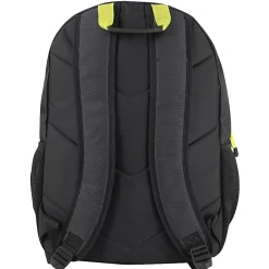 Summit Ridge Bungee Backpacks With 17" Laptop Pockets, Black, Case Of 24 Backpacks