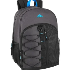 Summit Ridge Bungee Backpacks, Assorted Colors, Case Of 24 Backpacks, 2938Q24