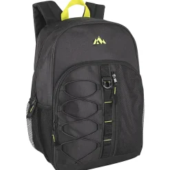 Summit Ridge Bungee Backpacks, Assorted Colors, Case Of 24 Backpacks, 2938Q24