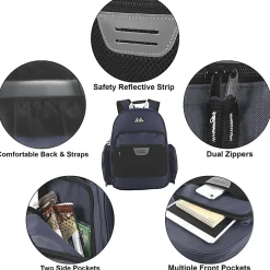 Summit Ridge Multi-Pocket Backpacks With 17