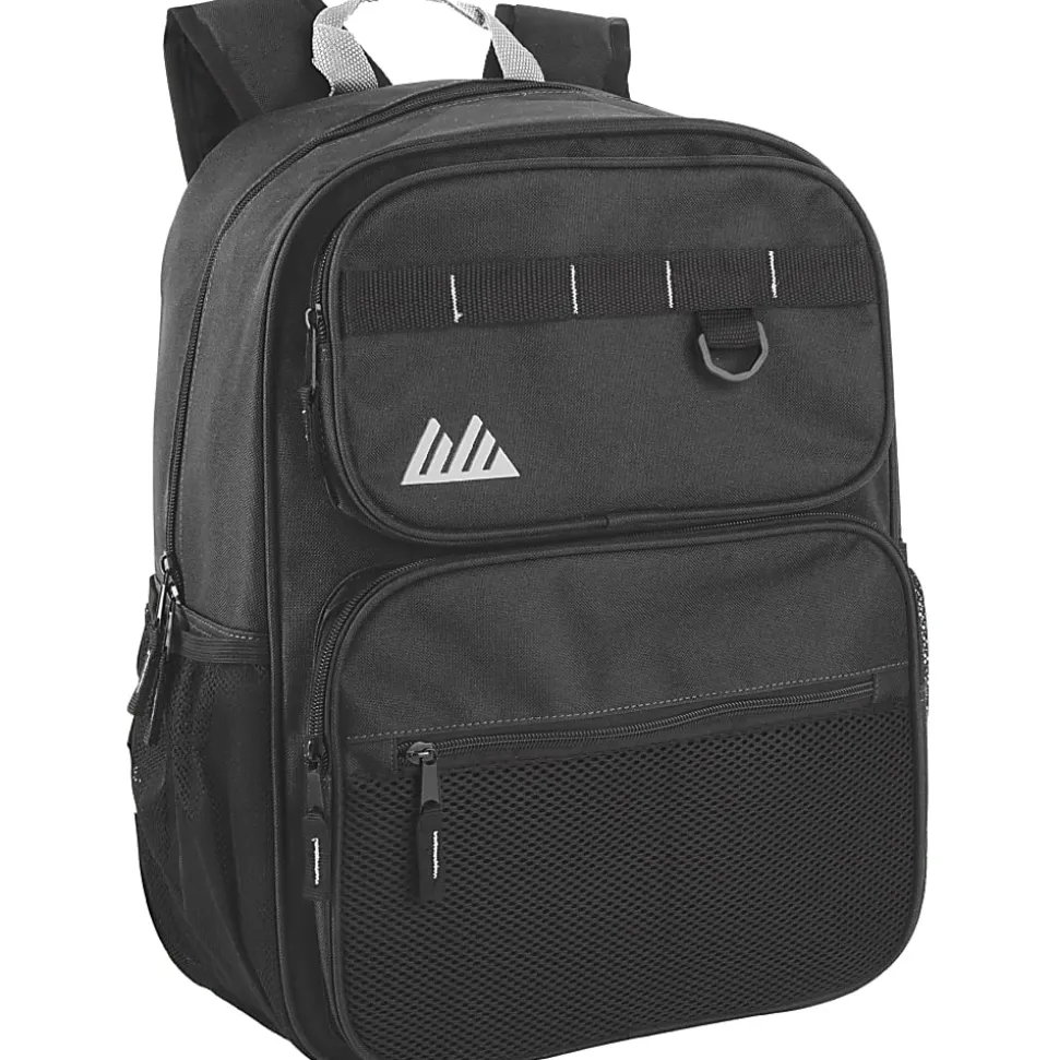 Summit Ridge Multi-Pocket Backpacks, Assorted Colors, Case Of 24 Backpacks, 2939Q24