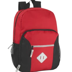 Summit Ridge Multi Pocket Backpacks, Assorted Colors, Pack Of 24 Backpacks, 2515Q24
