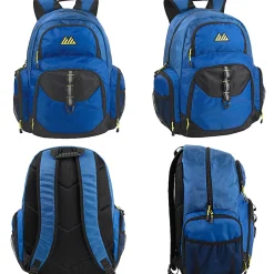 Summit Ridge Multi-Pocket Daisy Chain Backpacks With 17