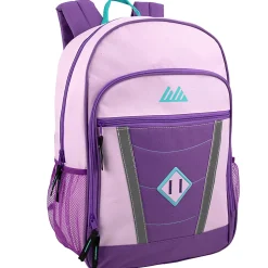 Summit Ridge Reflective Backpack, Purple