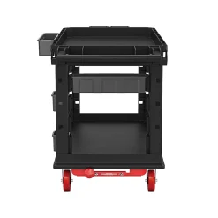 Suncast Commercial Heavy-Duty Plus 2-Shelf Utility Cart, 34-13/16