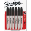 Super Sharpie® Permanent Markers, Black, Pack Of 6 Markers