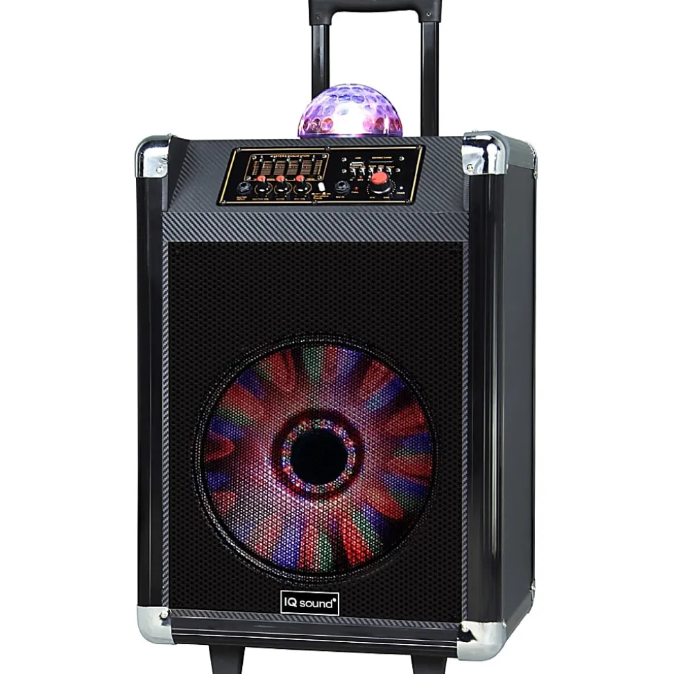 Supersonic 30 W RMS Portable Bluetooth® Speaker System, Black
