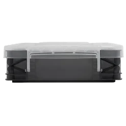 Super Stacker Document Box, 3-7/16”H x 10-1/2”W x 14-1/2”L, Gray