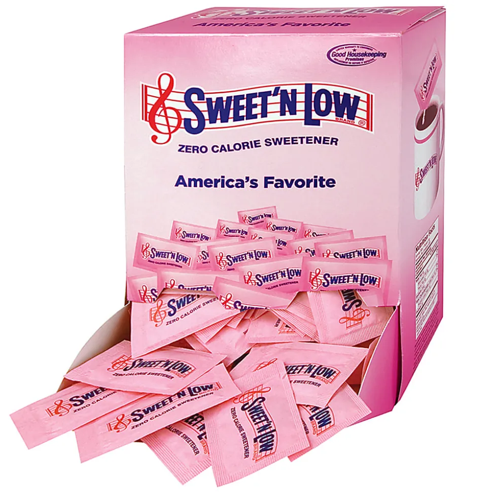 Sweetener Packets, Sweet'N Low, Box Of 400 Packets