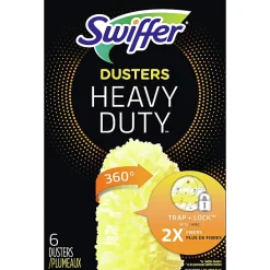 Swiffer® 360° Duster Refills, Yellow, 6 Refills Per Box, Carton Of 4 Boxes