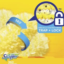 Swiffer® 360° Duster Refills, Yellow, 6 Refills Per Box, Carton Of 4 Boxes