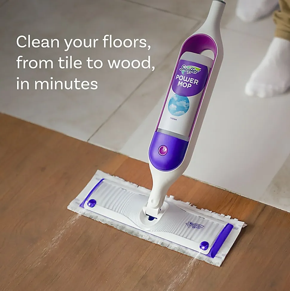 Swiffer® PowerMop Multi-Surface Mop Kit, Fresh Scent, 15"