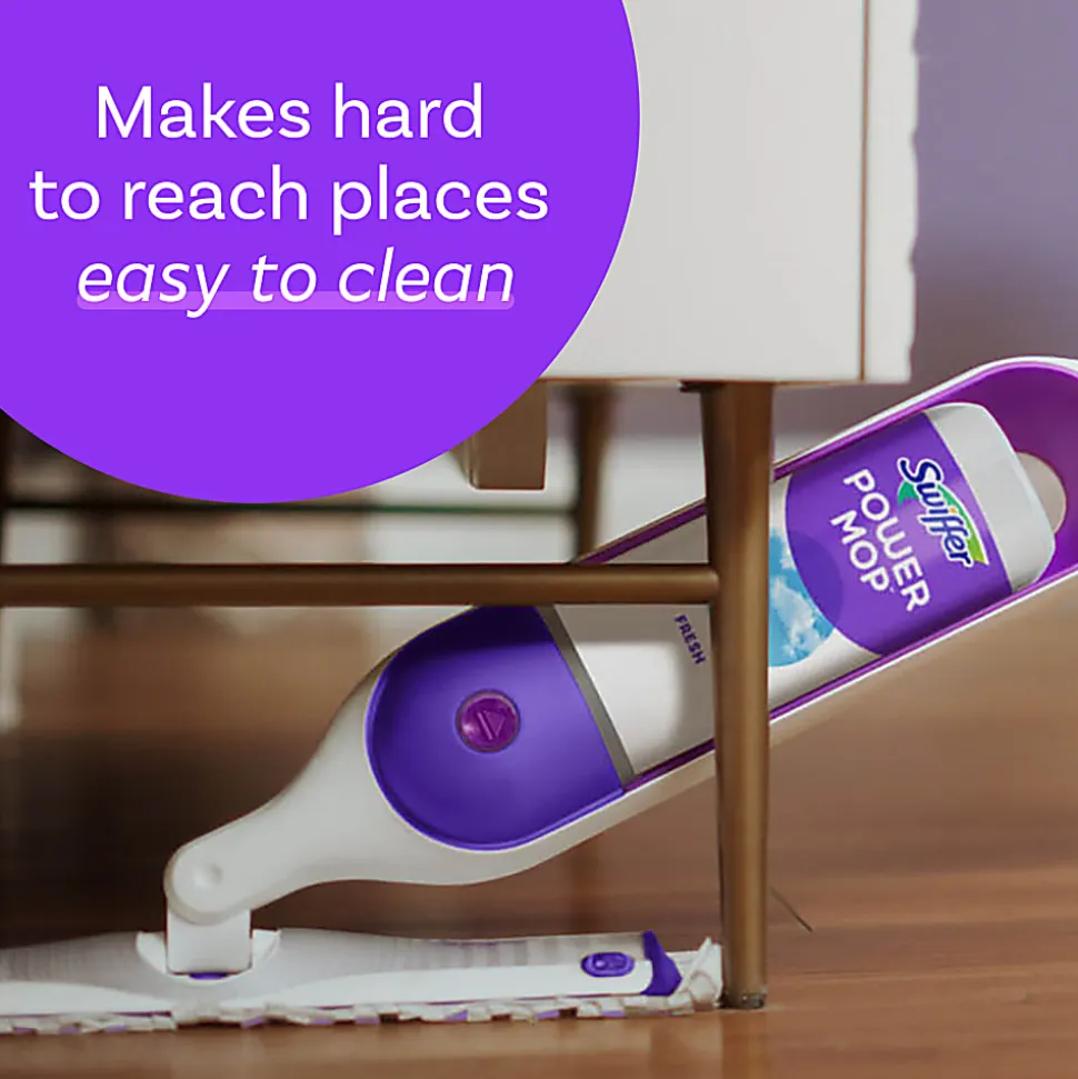 Swiffer® PowerMop Multi-Surface Mop Kit, Fresh Scent, 15"