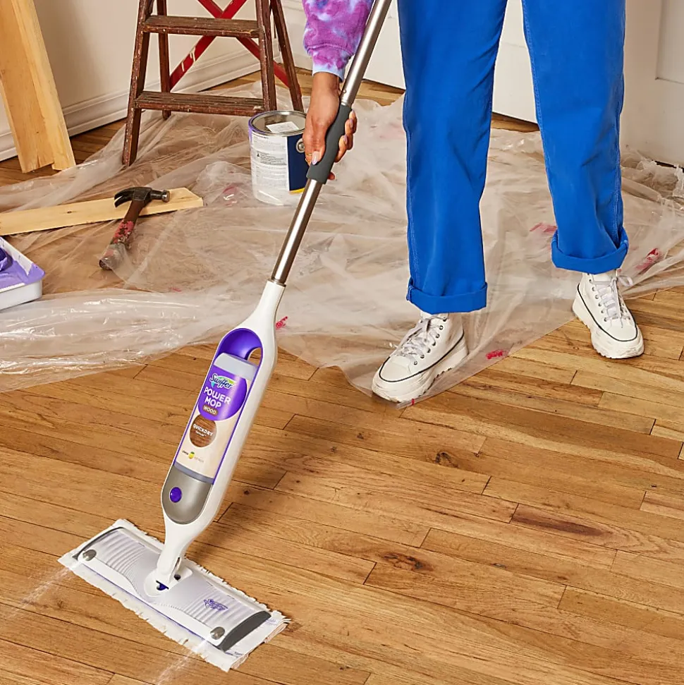Swiffer® PowerMop Multi-Surface Mop Kit, Fresh Scent, 15"