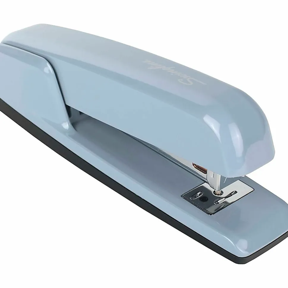 Swingline® 747® Business Stapler, 25 Sheets Capacity, Sky Blue