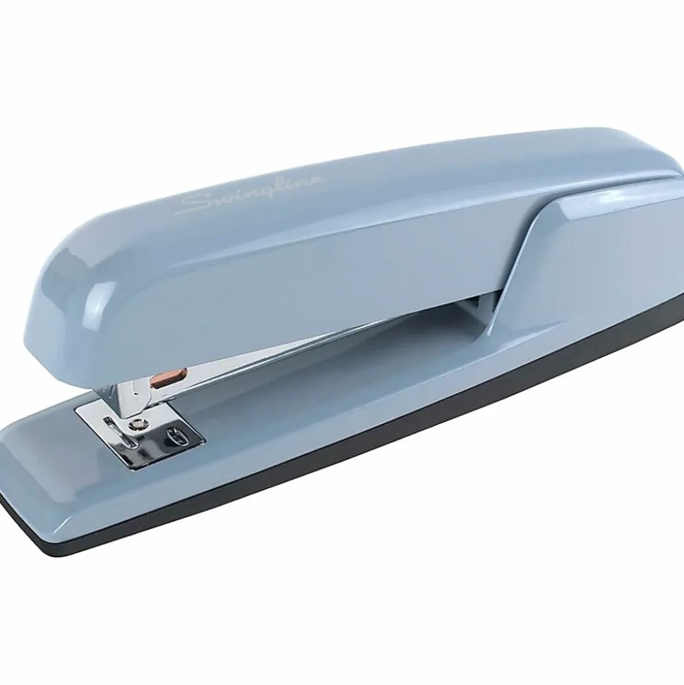 Swingline® 747® Business Stapler, 25 Sheets Capacity, Sky Blue