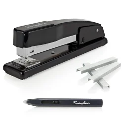 Swingline® Commercial Desk Stapler Value Pack, Black