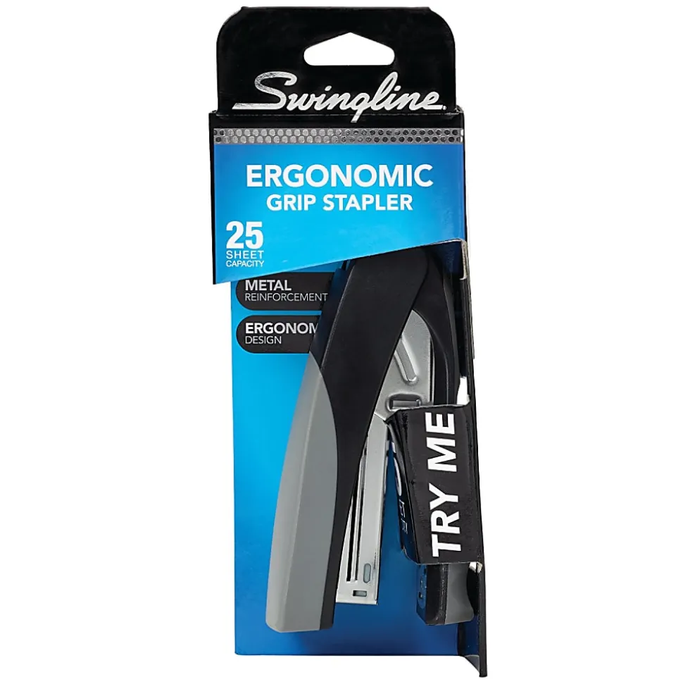 Swingline® Compact Stapler, 20 Sheets Capacity, Assorted Colors