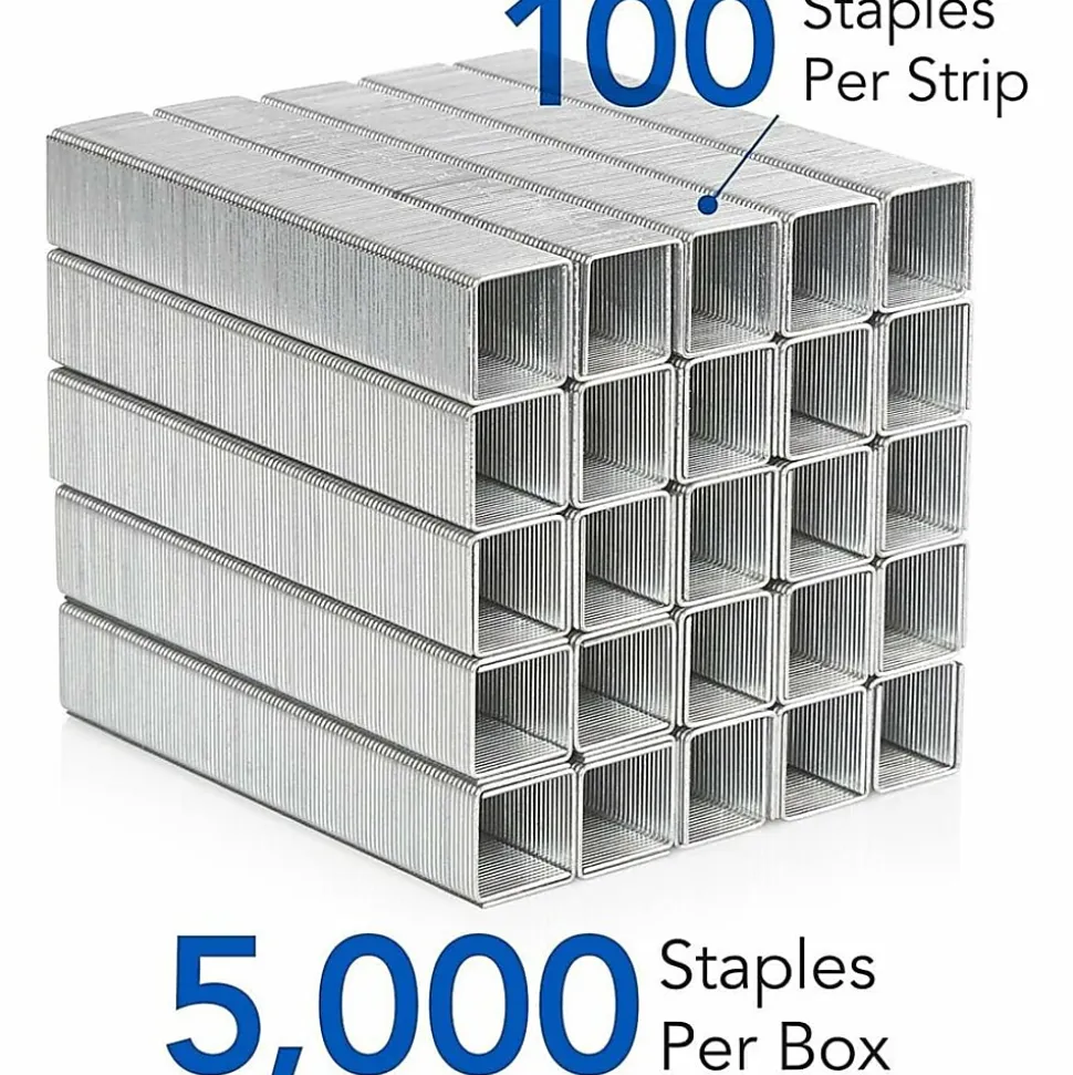 Swingline® Heavy-Duty Staples, 1/2", Box Of 5,000