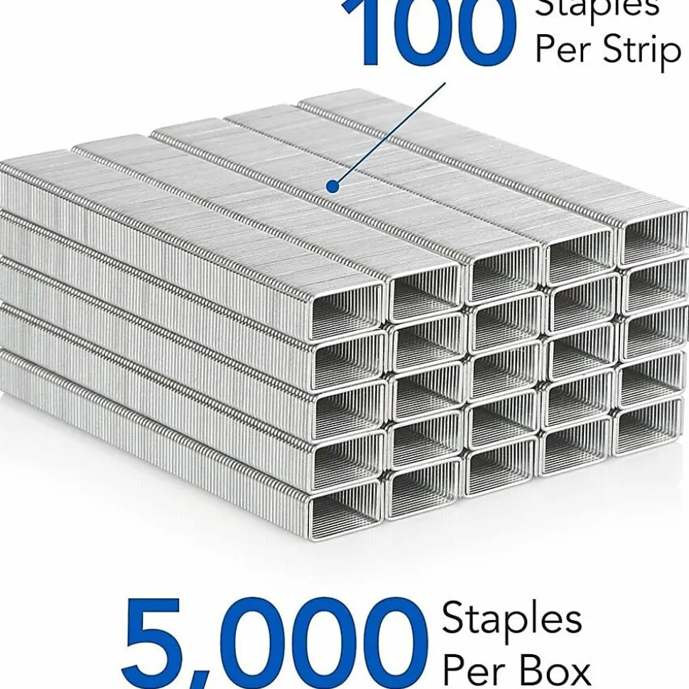 Swingline® Heavy-Duty Staples, 1/4", Box Of 5000
