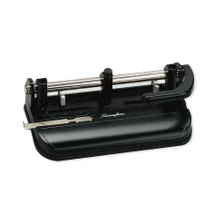 Swingline® Lever-Handle Heavy-Duty Paper Punch, Black