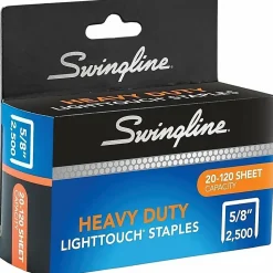 Swingline® LightTouch™ Heavy-Duty Staples, 5/8
