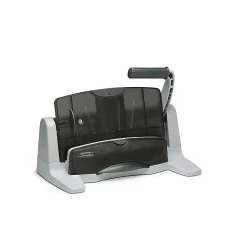 Swingline® LightTouch® Heavy-Duty Paper Punch, Charcoal/Gray