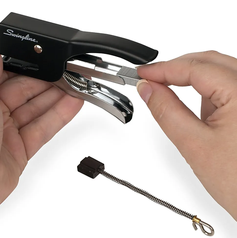 Swingline® Mini Plier Stapler Value Pack, 1,000 Staples, Black