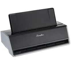 Swingline® Model 535 3-Hole Electric Punch, Black/Gray